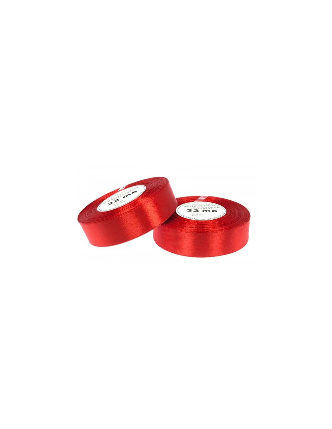 6mm WS8031 Satin Ribbon Red 32mb 6mm WS8031 Satin Ribbon Red 32mb