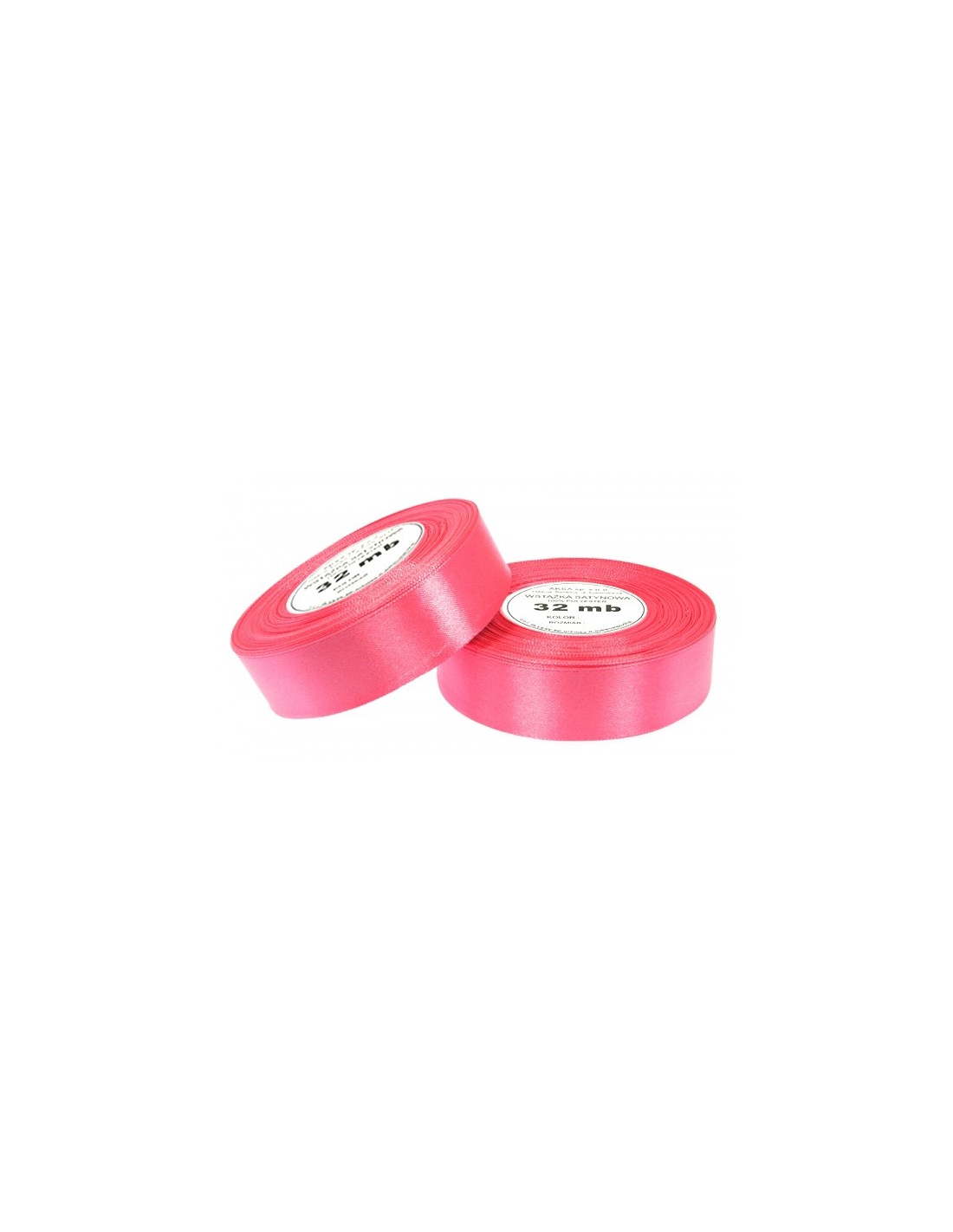 12mm WS8049 Satin Ribbon Candy Pink 32mb 12mm WS8049 Satin Ribbon Candy Pink 32mb