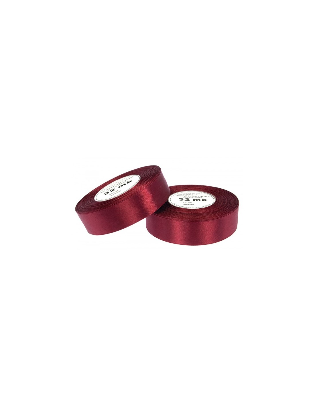 6mm WS8058 Satin Ribbon Claret 32mb 6mm WS8058 Satin Ribbon Claret 32mb