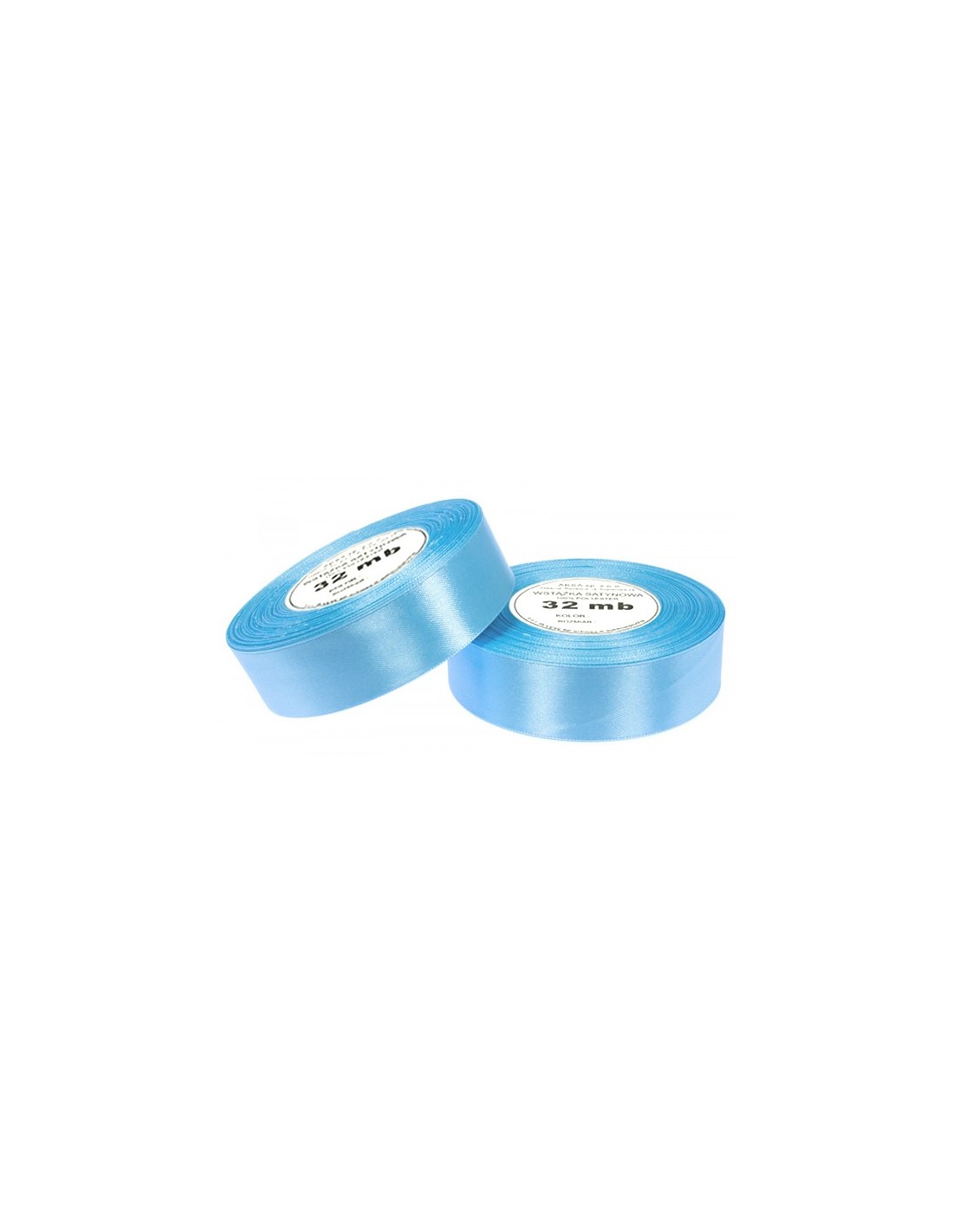 6mm WS8099 Satin Ribbon Sky Blue 32mb 6mm WS8099 Satin Ribbon Sky Blue 32mb