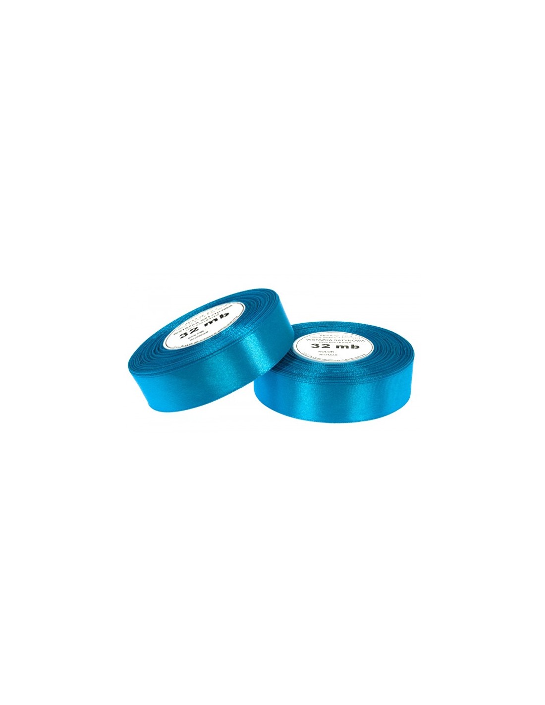 12mm WS8094 Satin Ribbon Cyan 32mb 12mm WS8094 Satin Ribbon Cyan 32mb