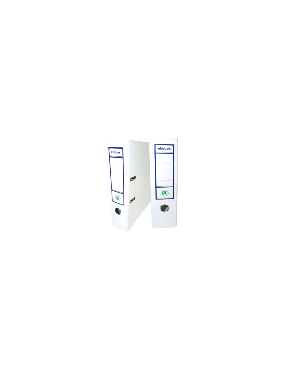 Ring Binder PP Ekobox 80mm White 20pcs. Ring Binder PP Ekobox 80mm White 20pcs.