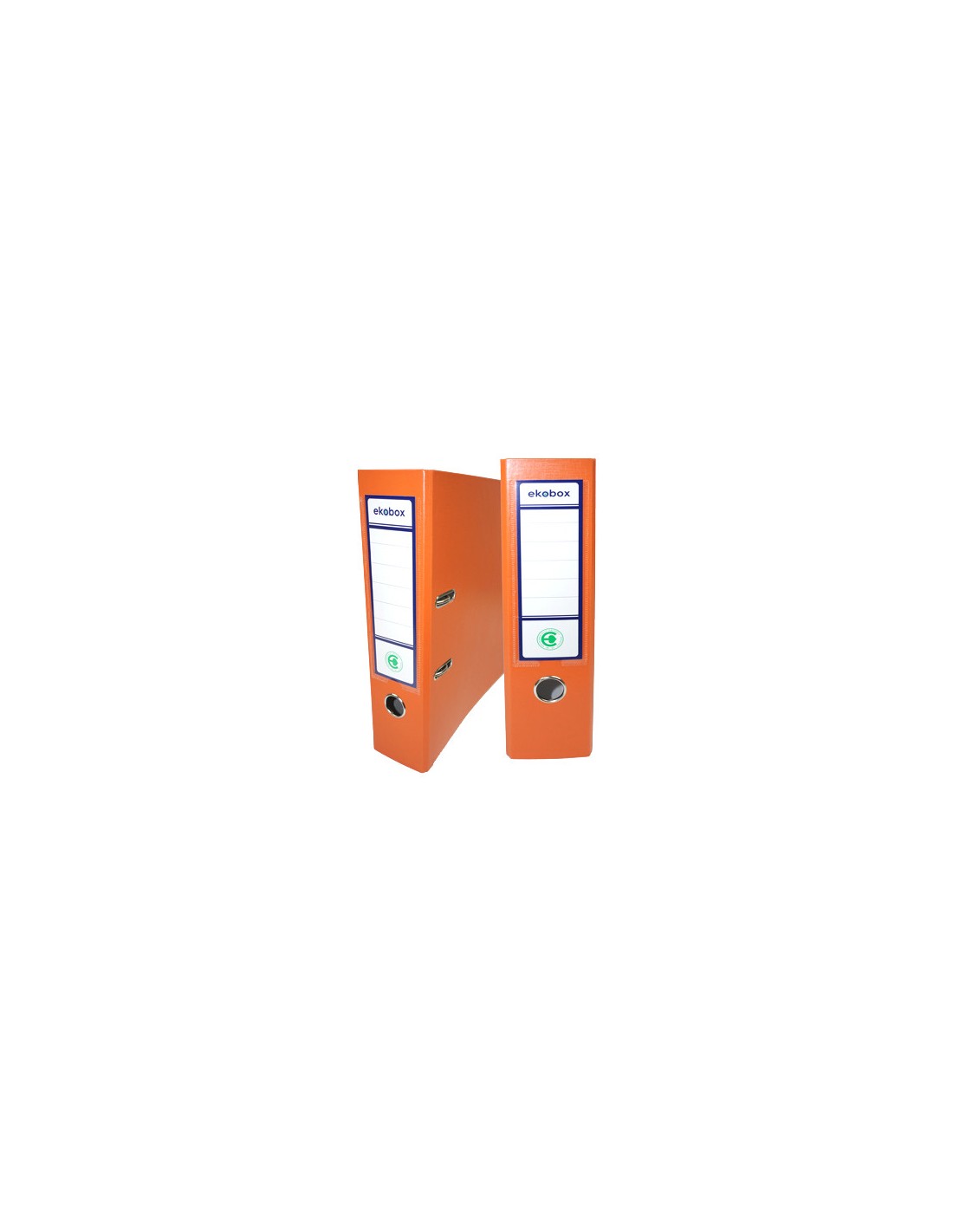 Ring Binder PP Ekobox 80mm Orange 20pcs. Ring Binder PP Ekobox 80mm Orange 20pcs.