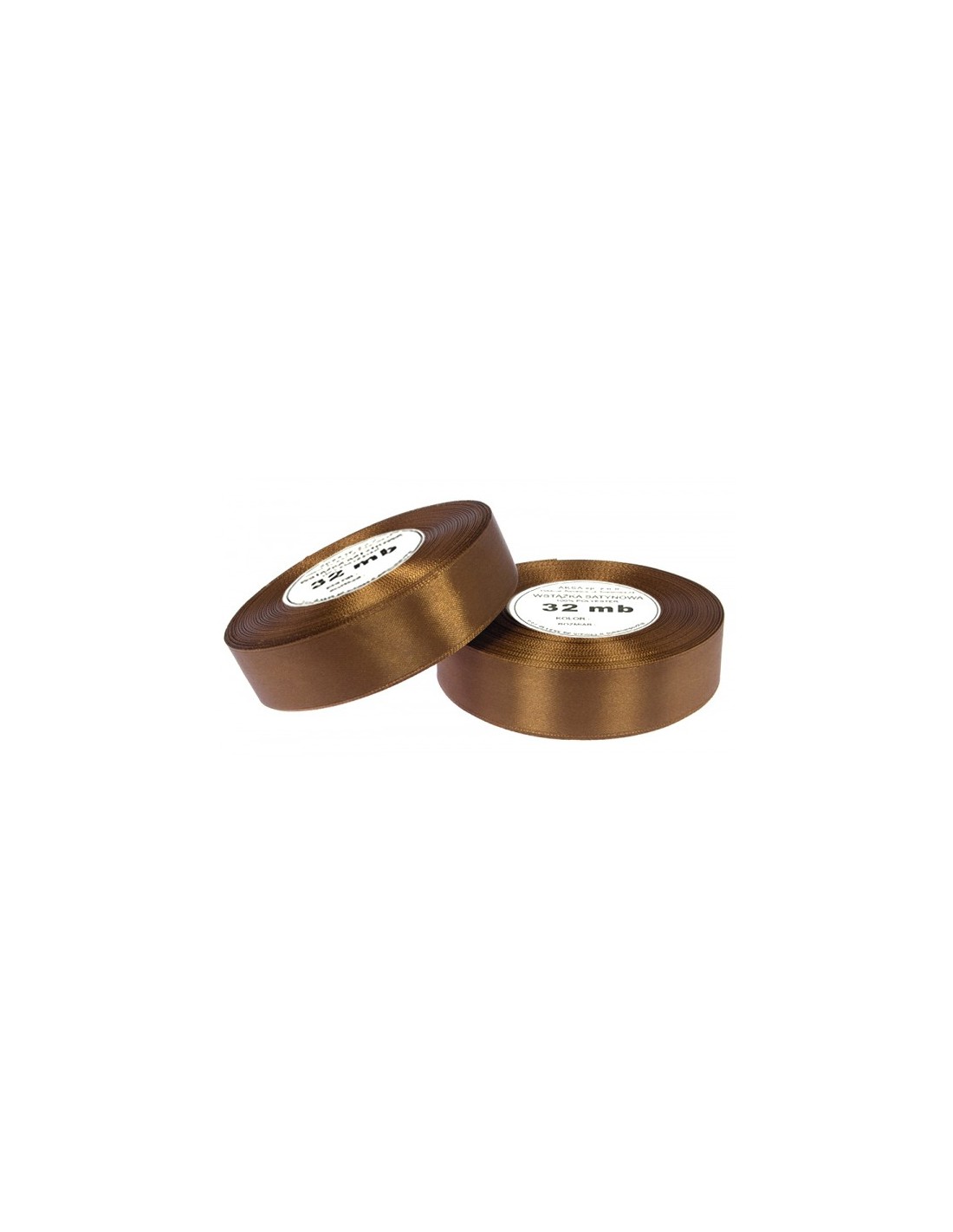12mm WS8132 Satin Ribbon Copper 32mb 12mm WS8132 Satin Ribbon Copper 32mb