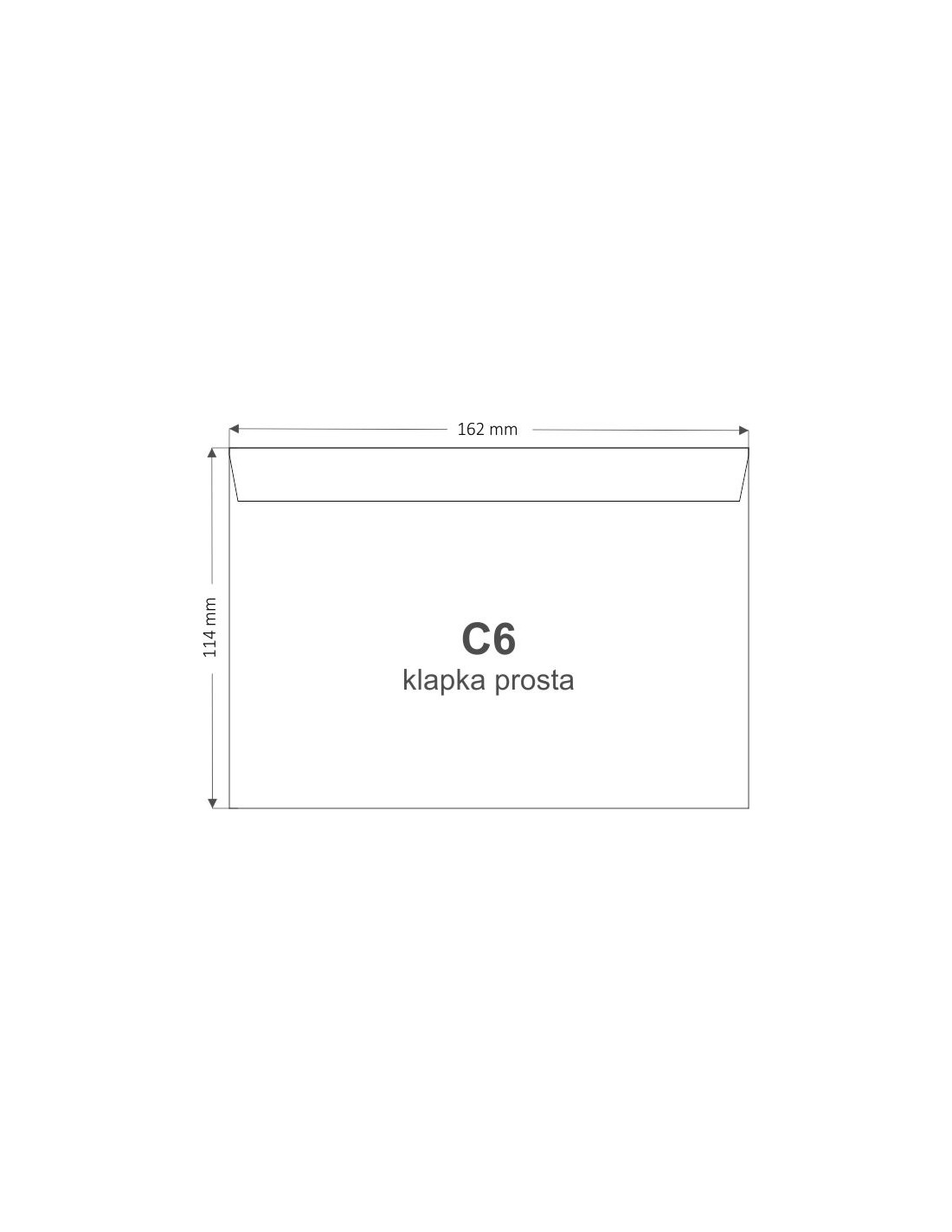 Olin Envelope C6 Gummed Cream Ecru 120g