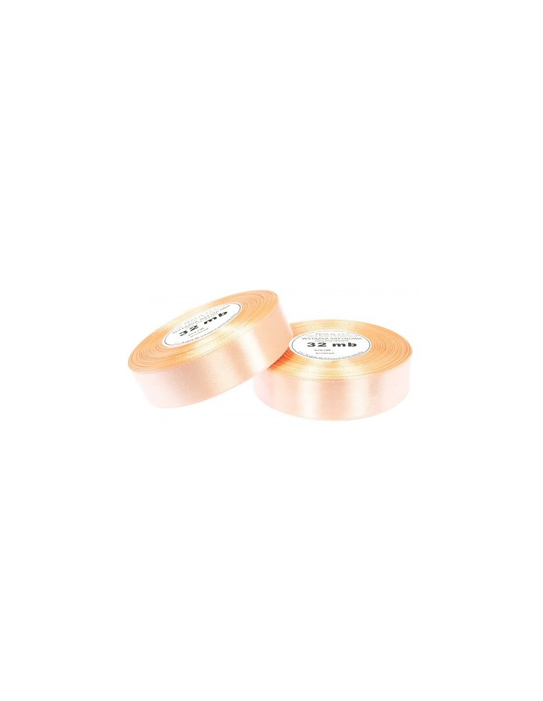 25mm WS8021 Satin Ribbon Almond 32mb 25mm WS8021 Satin Ribbon Almond 32mb