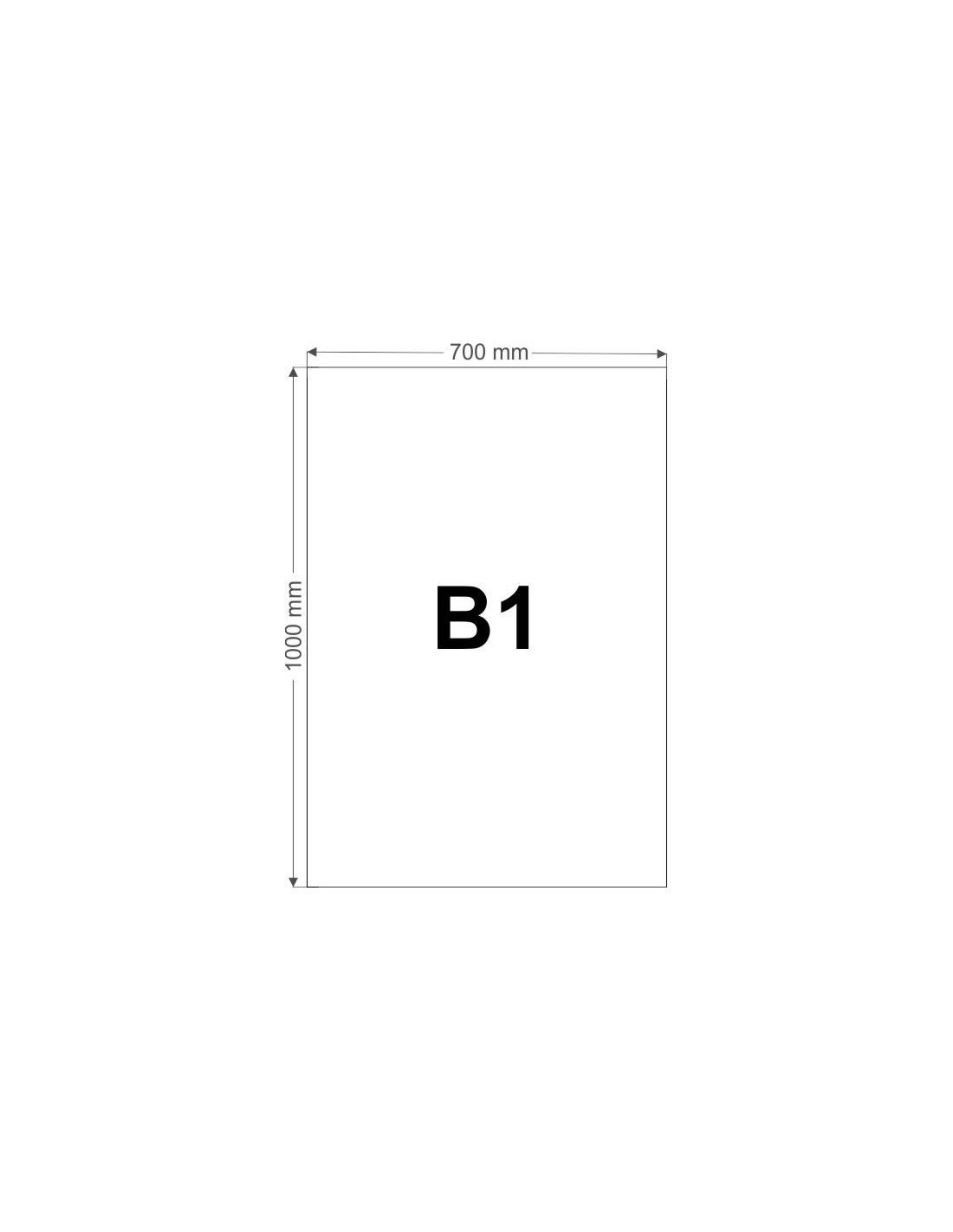 Pergamenata Translucent Paper 230g Bianco White 70x100