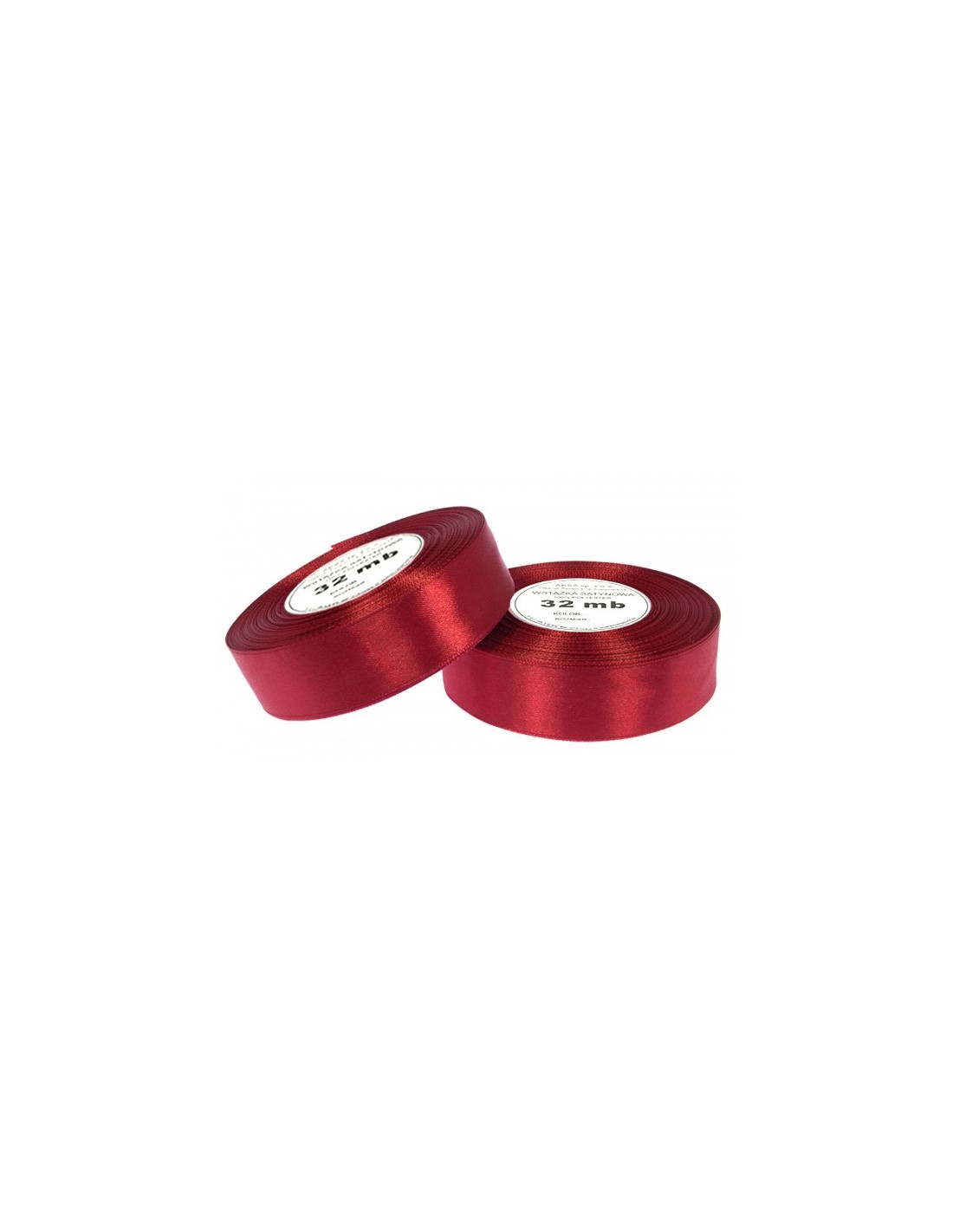 25mm WS8056 Satin Ribbon Light Claret 32mb 25mm WS8056 Satin Ribbon Light Claret 32mb
