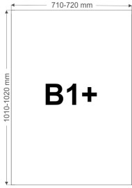 Biancoflash 700g Premium ACC paper 71x101 R50