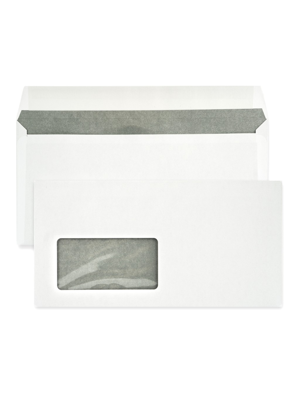 Letter Envelope DL Peal&Seal White OKL Pack of 1000 Letter Envelope DL Peal&Seal White OKL Pack of 1000