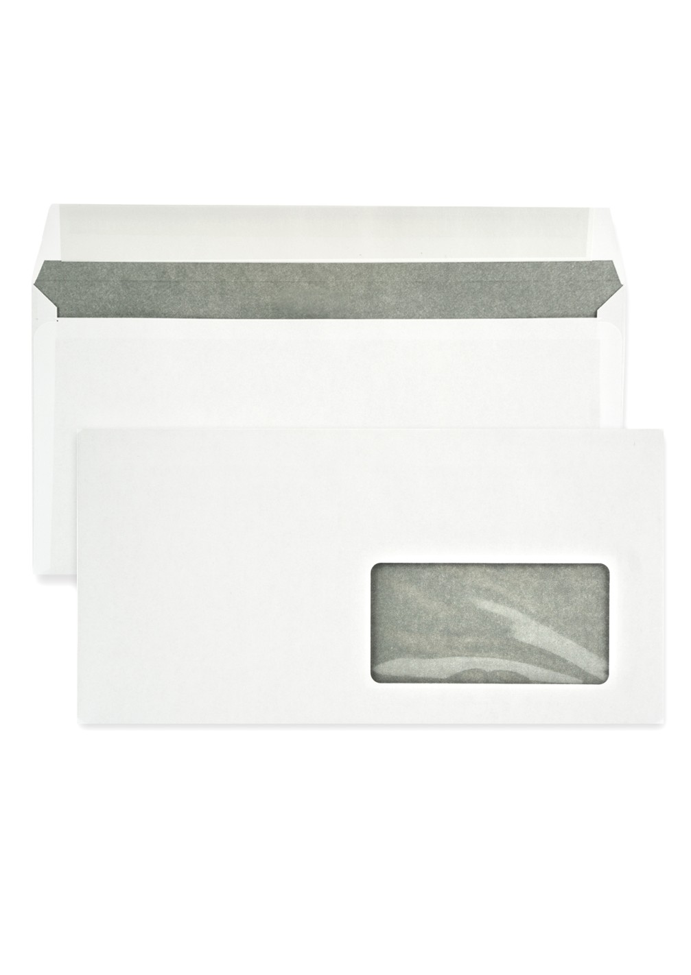 Letter Envelope DL Peal&Seal White OKP Pack of 1000 Letter Envelope DL Peal&Seal White OKP Pack of 1000