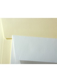 Decorative textured envelope C5 NK Acquerello Bianco white 120g