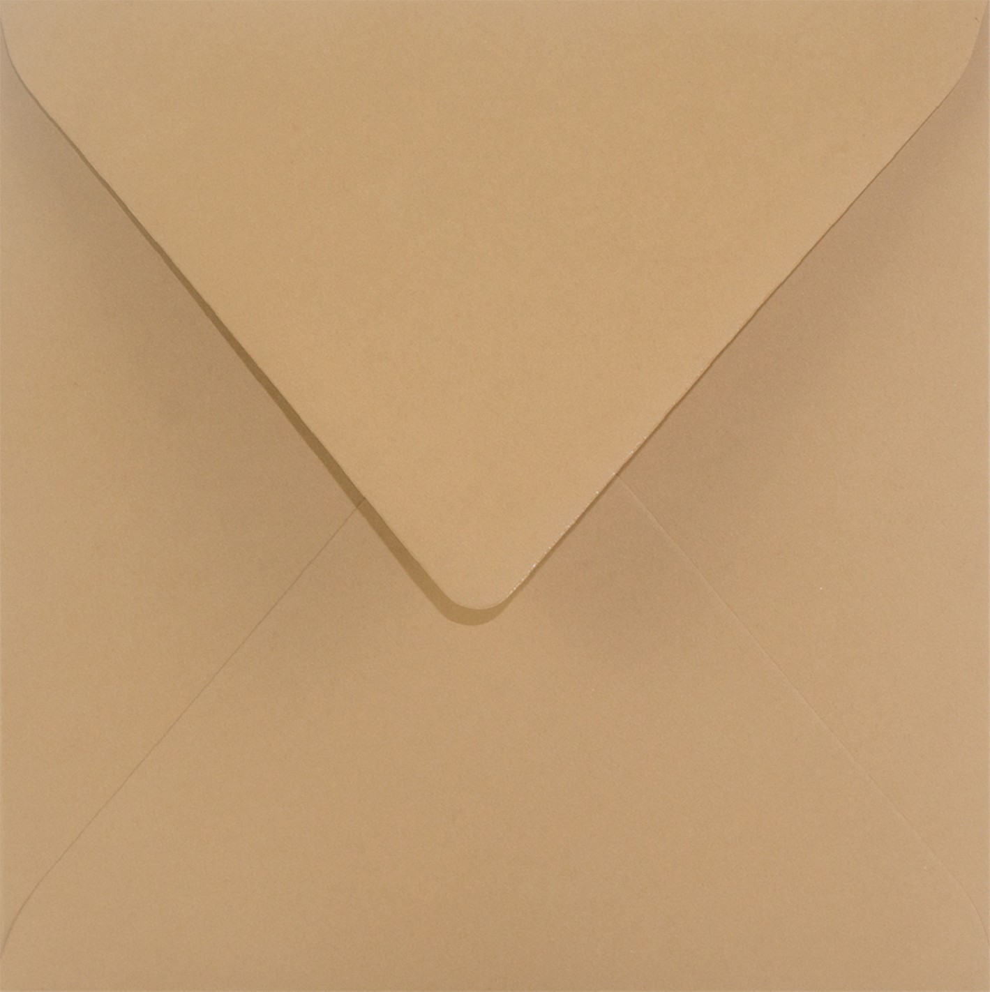 Koperta ozdobna kwadratowa K4 15,3x15,3cm NK Sirio Color Bruno jasna brązowa 115g