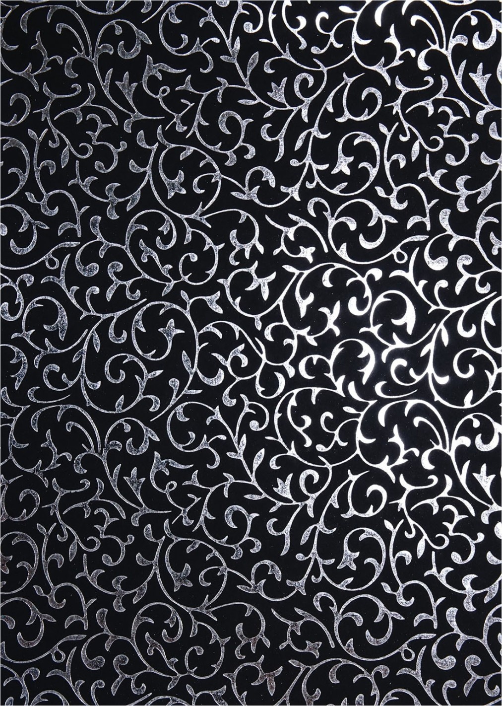 Decorative Paper Black - Silver Lace 56x76cm Decorative Paper Black - Silver Lace 56x76cm