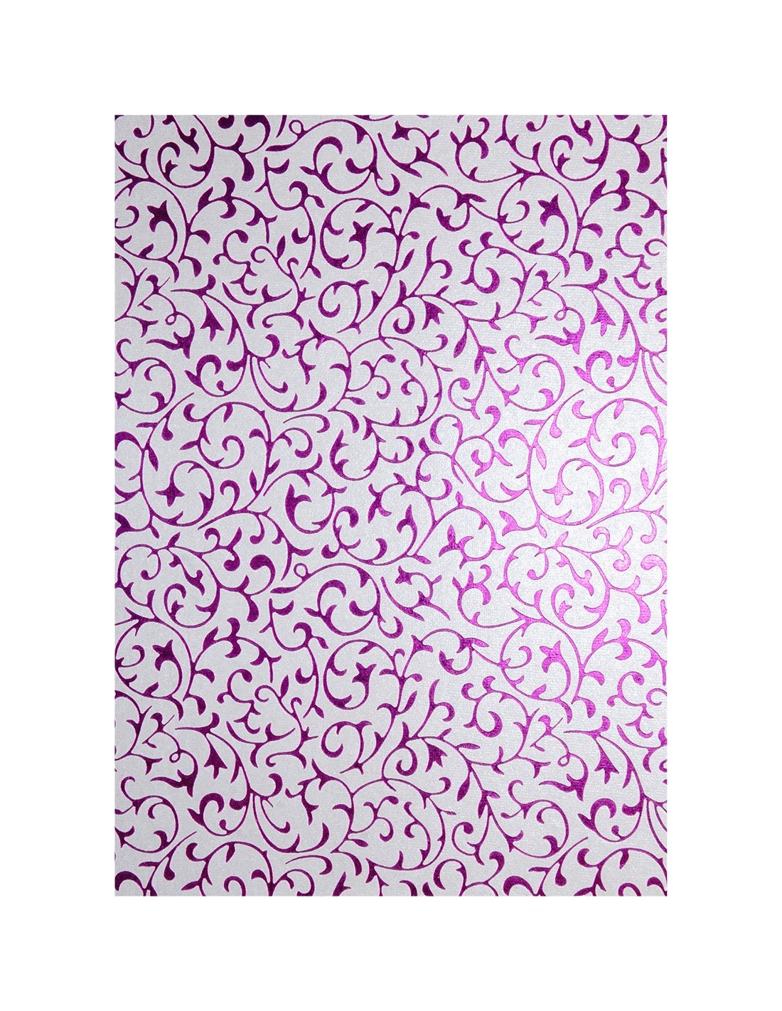 Decorative Paper Metallic White - Pink Lace 56x76cm Decorative Paper Metallic White - Pink Lace 56x76cm