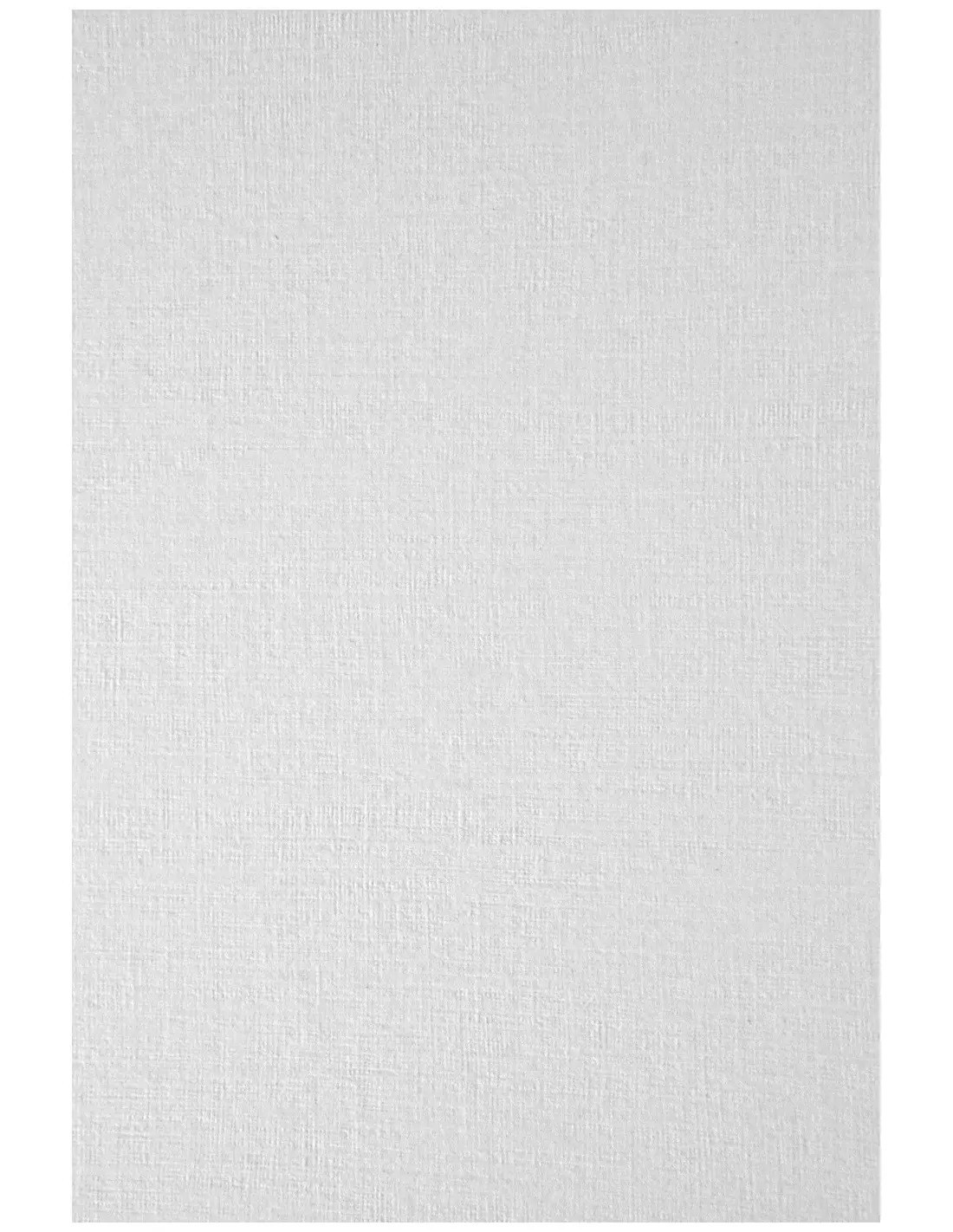 Papier ozdobny fakturowany Elfenbens 185g Tk. Lniana biały pak. 20A5
