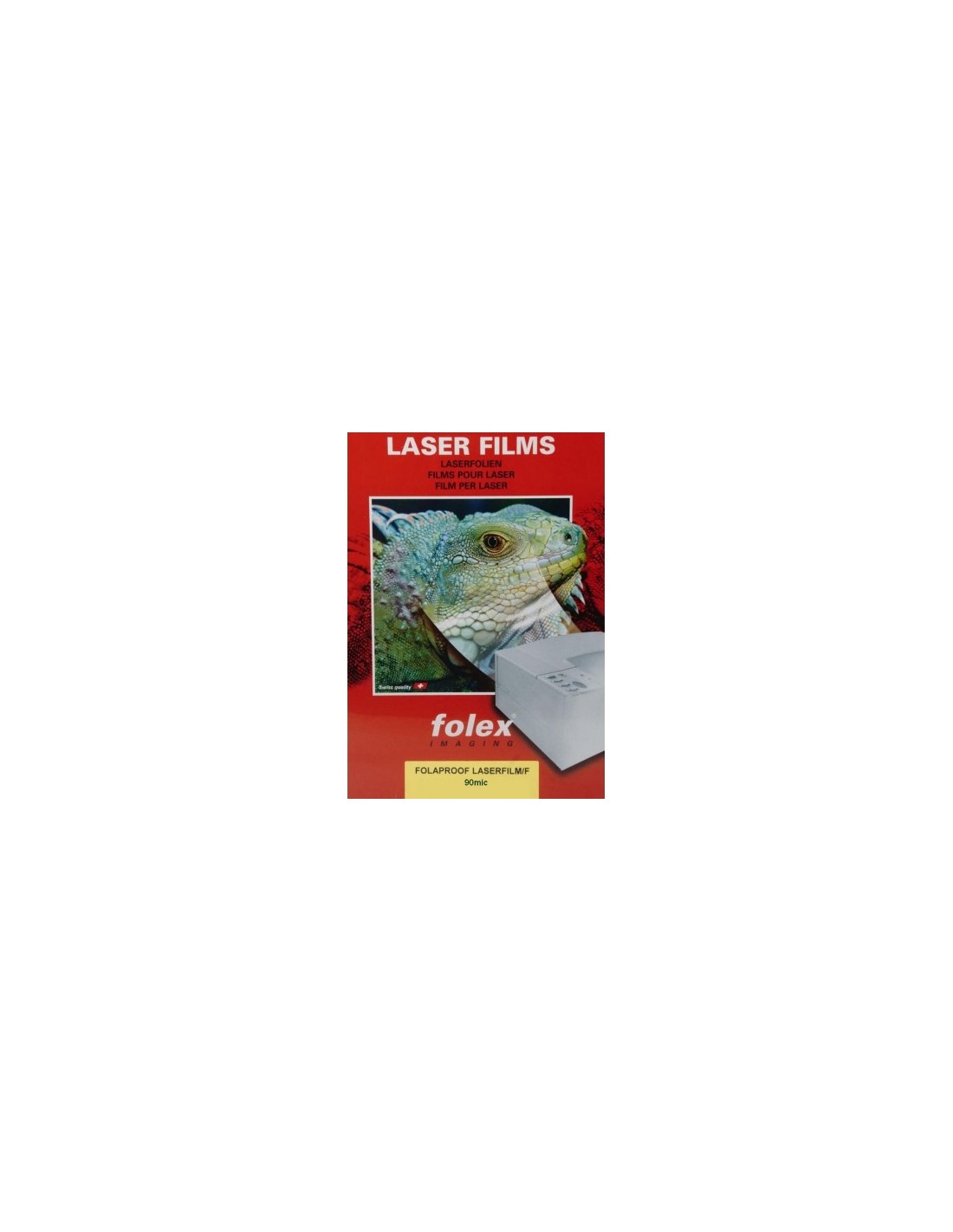 FOLEX FOLAPROOF LASER FILM F Transparent double-sided matte foil for laser printers, pak 100A4 FOLEX FOLAPROOF LASER FILM F Transparent double-sided matte foil for laser printers, pak 100A4