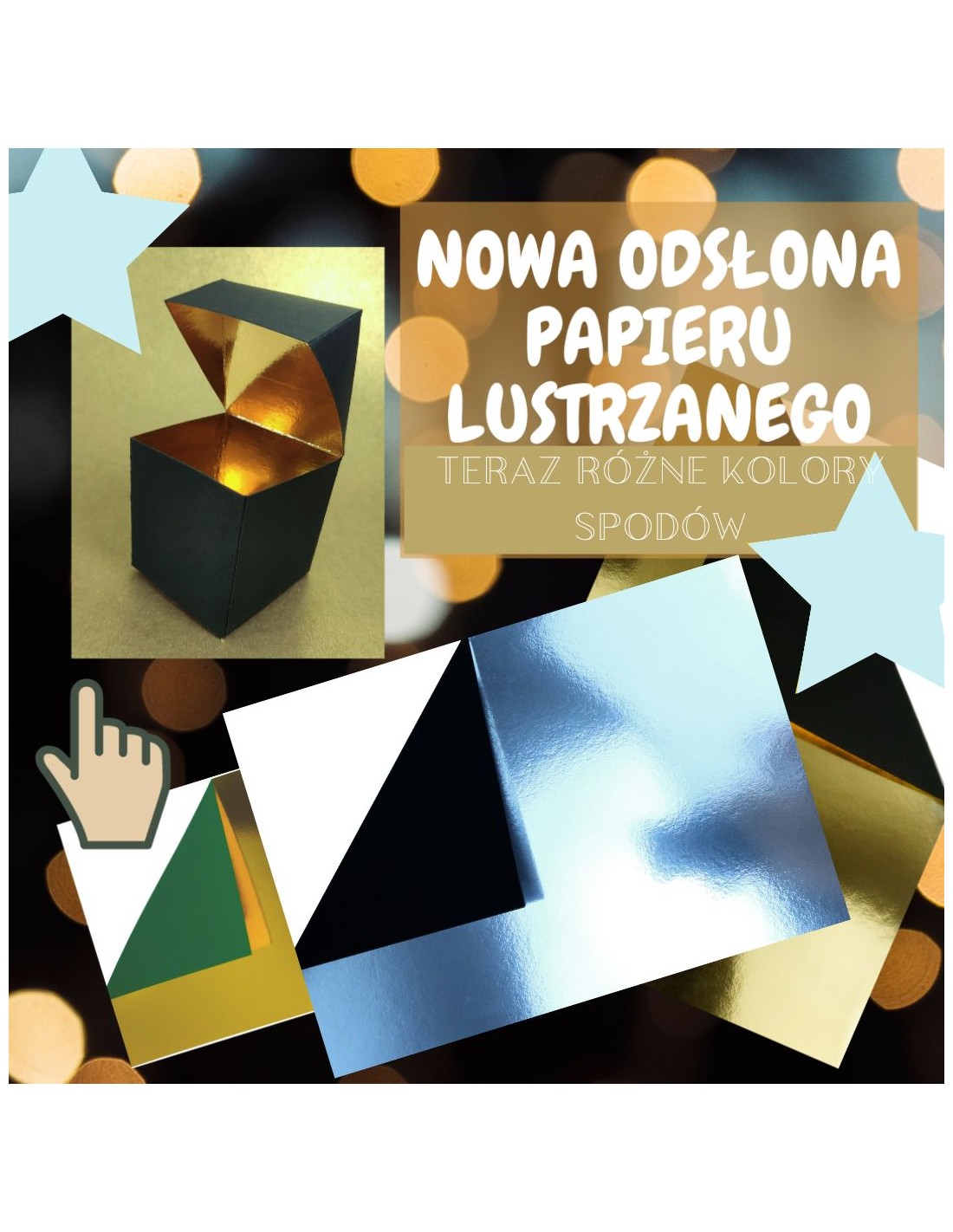 Papier Mirror 260g Silver / granat B66 pak. 10A5 Papier Mirror 260g Silver / granat B66 pak. 10A5
