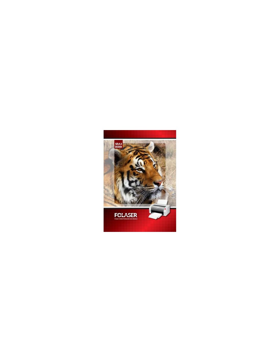 FOLASER B CL Transparent self-adhesive foil for laser printers, pack. 50SRA3 FOLASER B CL Transparent self-adhesive foil for laser printers, pack. 50SRA3