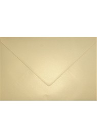 Koperta ozdobna C5 NK Aster Metallic Gold Ivory waniliowa 120g