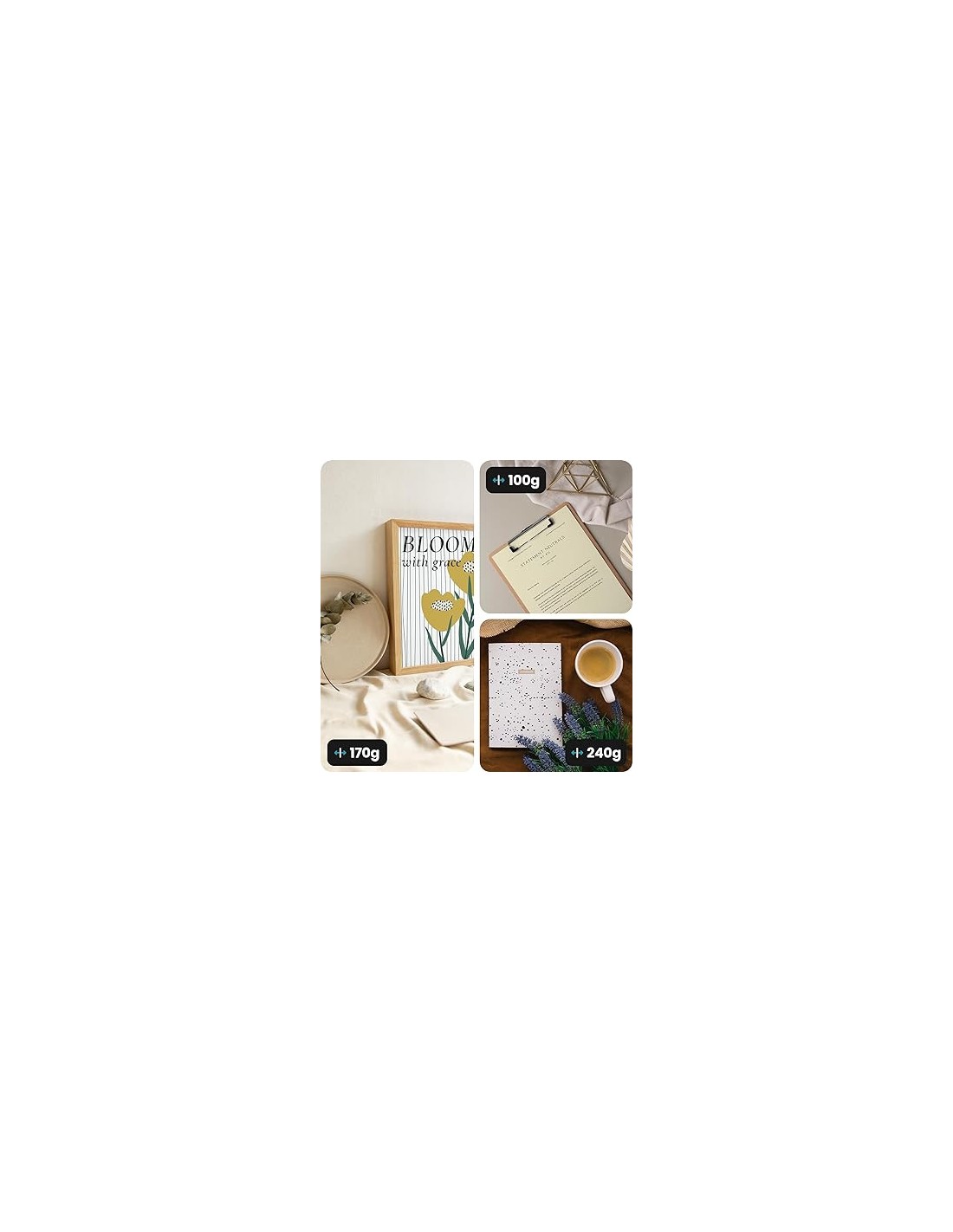 Lessebo Smooth Paper 100g White 72x102 Lessebo Smooth Paper 100g White 72x102