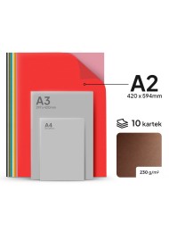 Blok techniczny WeBa Collection 230g kolorowy 10ark. A2