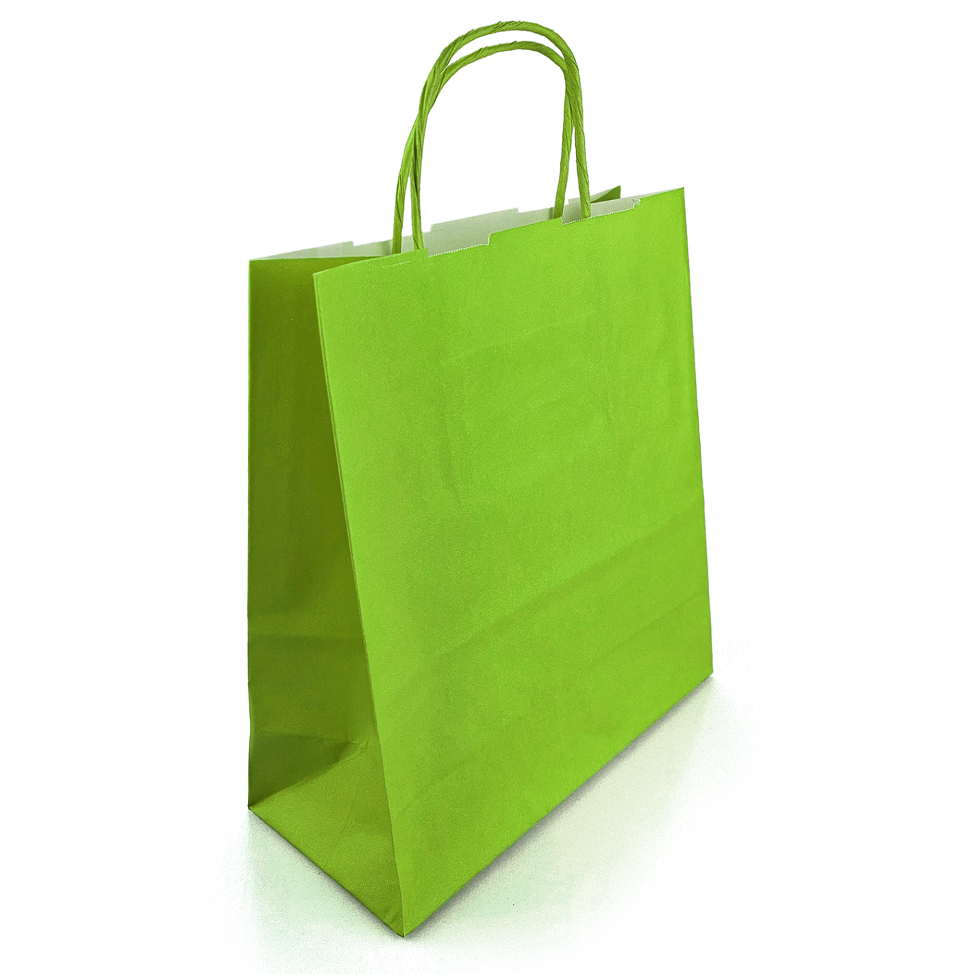 Torba Kraft zielona 180x80x210mm 400szt. Torba Kraft zielona 180x80x210mm 400szt.