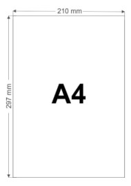 Papier Aster Tracing 112g kalka biała półprzezroczysta transparentna pak. 10A4