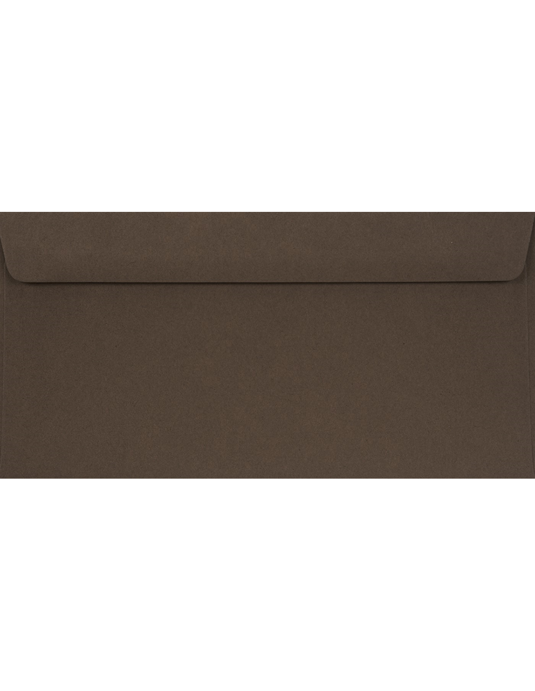 Koperta ozdobna gładka kolorowa DL 11x22 HK Sirio Color Caffe brązowa 115g